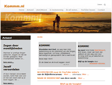 Tablet Screenshot of kommm.nl